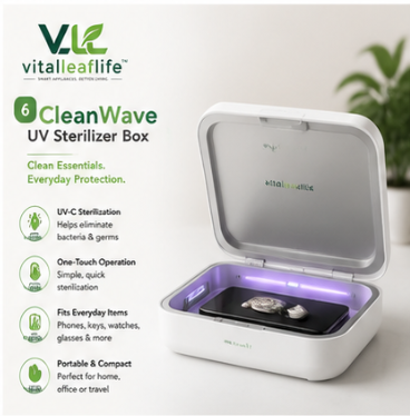 vitalleaflife™ CleanWave UV Sterilizer Box