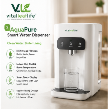 vitalleaflife™ AquaPure Smart Water Dispenser